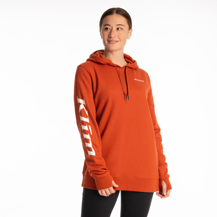 KLIM Womens Mariposa Long Pullover Hoodie