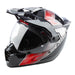 Klim Krios Pro Helmet ECE/DOT (Non-Current) - Spectrum Black - Fiery Red