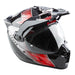 Klim Krios Pro Helmet ECE/DOT (Non-Current) - Spectrum Black - Fiery Red