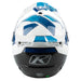 Klim Krios Pro Helmet ECE/DOT - Spectrum White - Blue