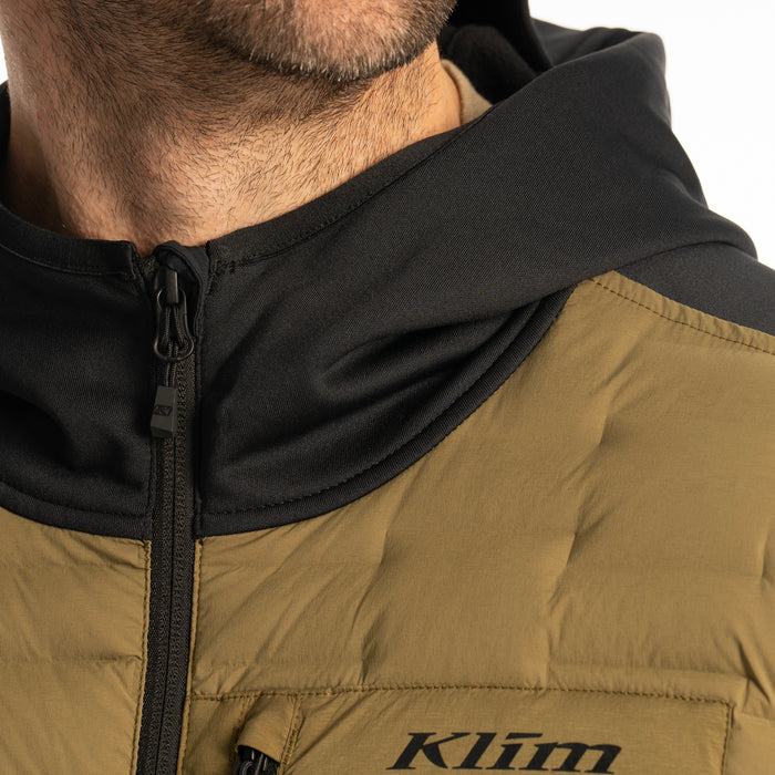 KLIM Mens Boulder Stretch Down Hybrid Hoodie