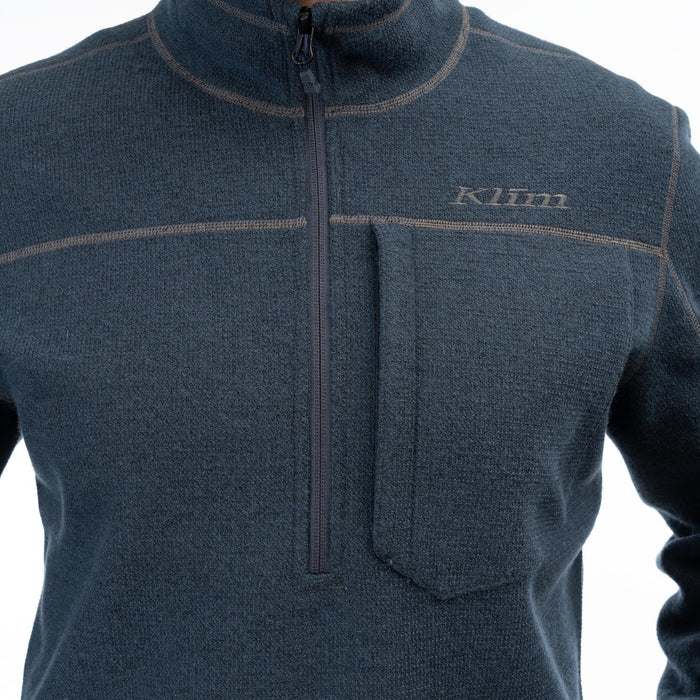 KLIM Mens Bighorn Canyon Wool Fleece 1/4 Zip