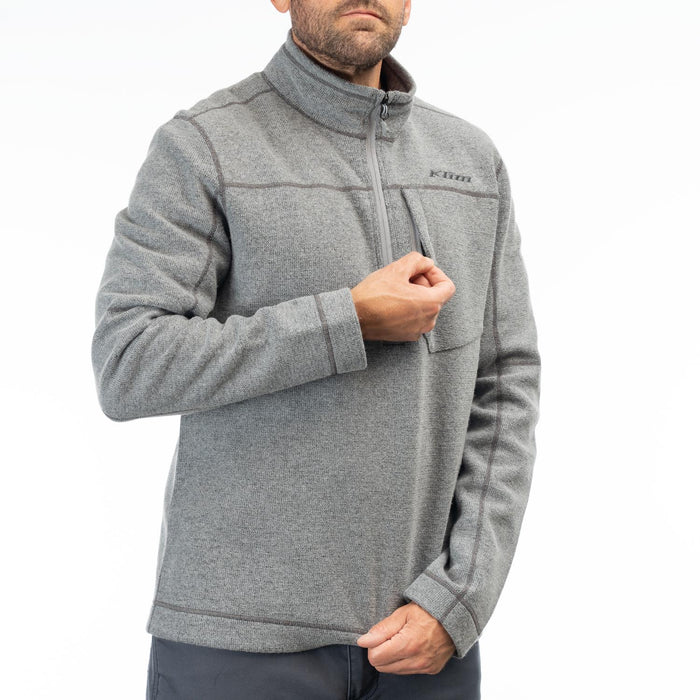 KLIM Mens Bighorn Canyon Wool Fleece 1/4 Zip