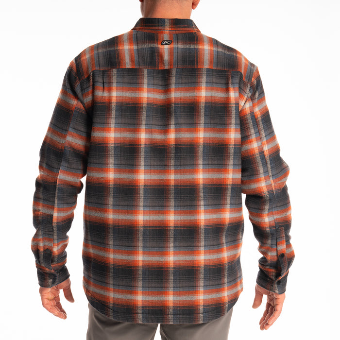 KLIM Mens Bridger Fleece Lined Flannel Shirt