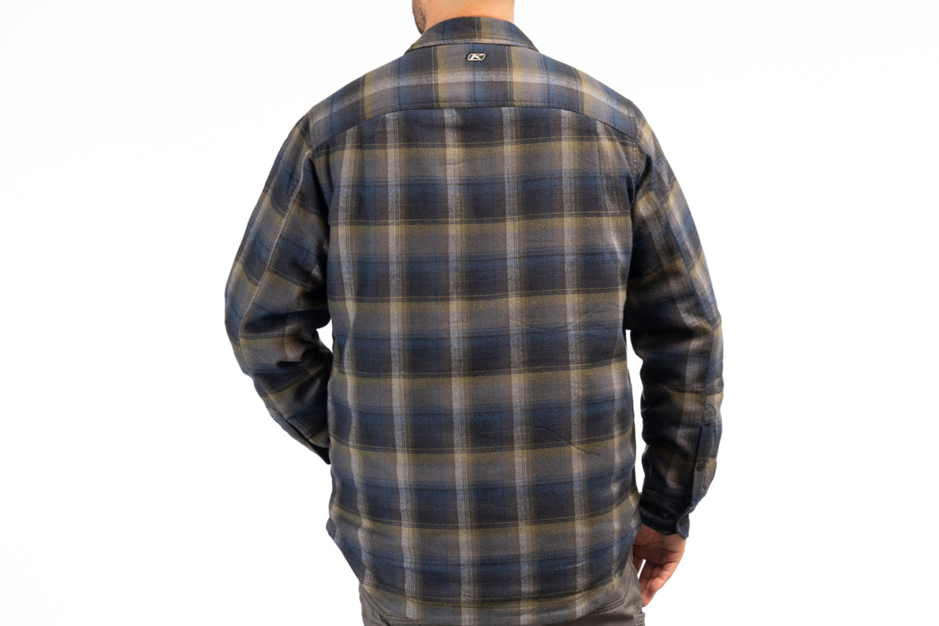 KLIM Mens Bridger Fleece Lined Flannel Shirt