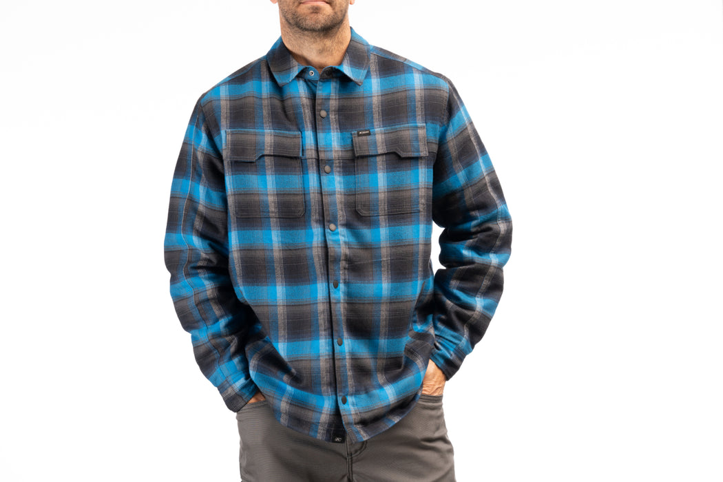 KLIM Mens Bridger Fleece Lined Flannel Shirt