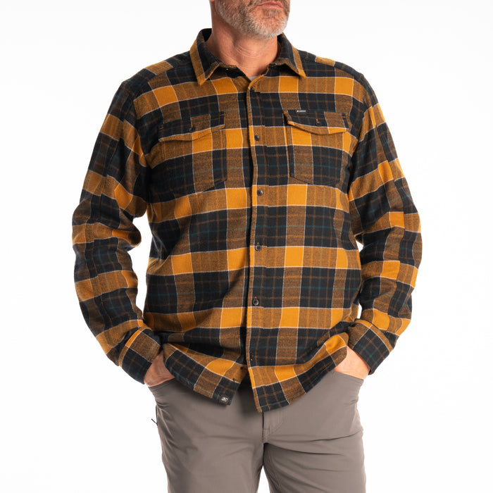 KLIM Mens Owen Heavyweight Flannel Shirt