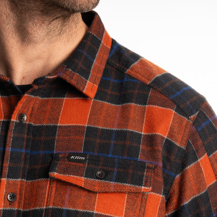 KLIM Mens Owen Heavyweight Flannel Shirt