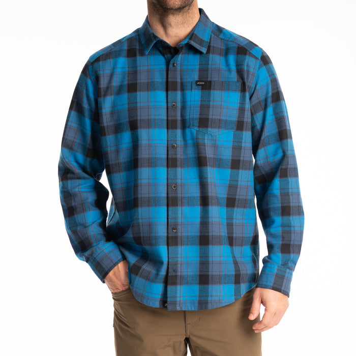 KLIM Mens Cottonwood Midweight Flannel Shirt