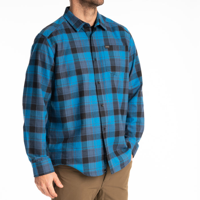 KLIM Mens Cottonwood Midweight Flannel Shirt