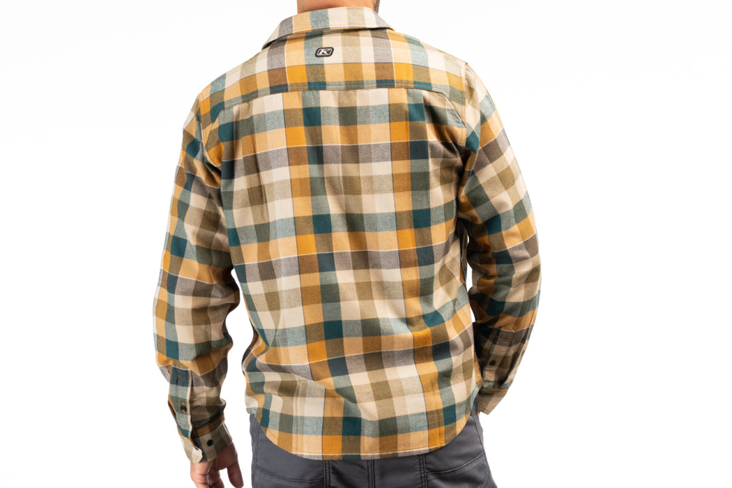 KLIM Mens Cottonwood Midweight Flannel Shirt