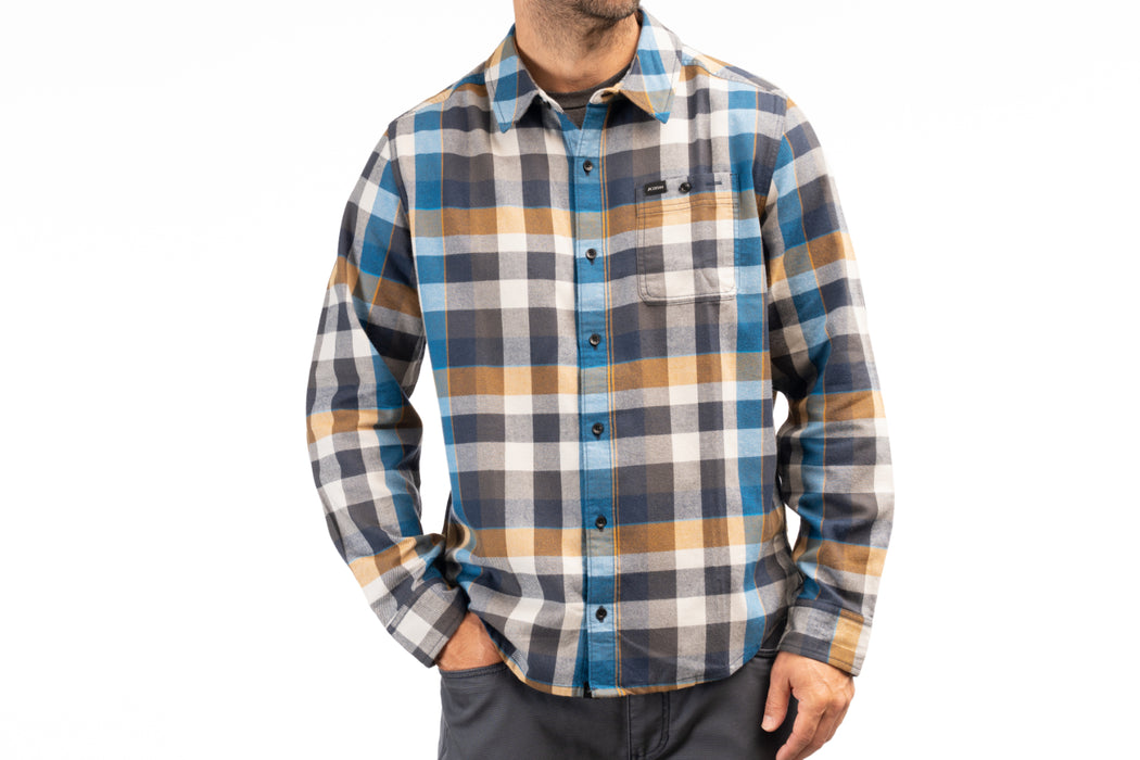 KLIM Mens Cottonwood Midweight Flannel Shirt