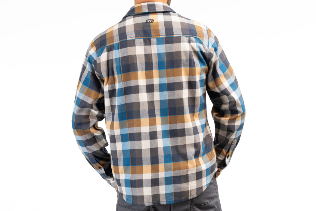 KLIM Mens Cottonwood Midweight Flannel Shirt