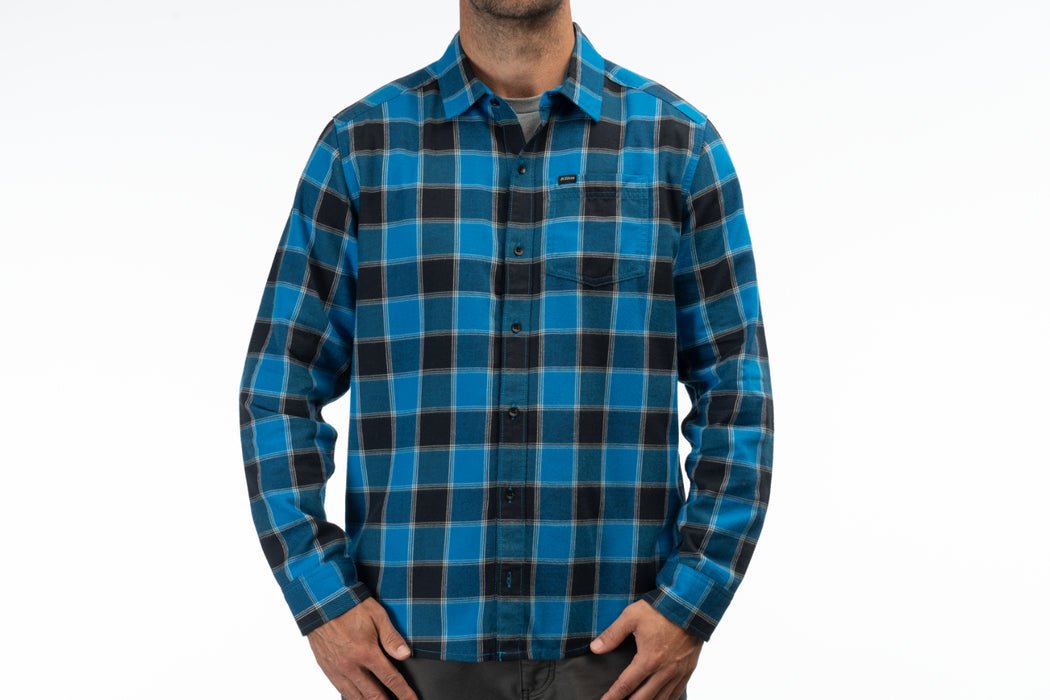 KLIM Mens Cottonwood Midweight Flannel Shirt