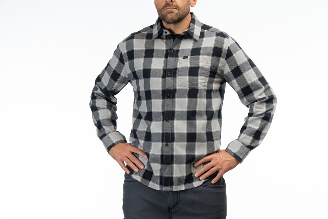 KLIM Mens Cottonwood Midweight Flannel Shirt