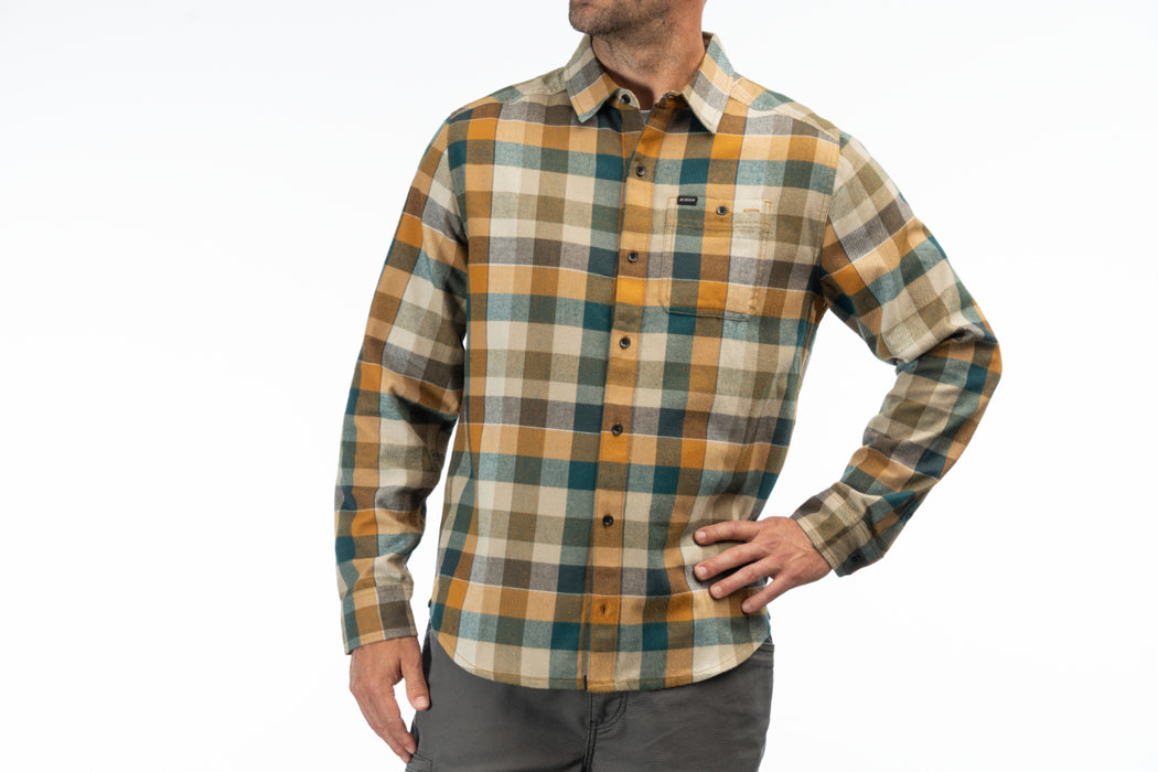 KLIM Mens Alderson Midweight Flannel Shirt