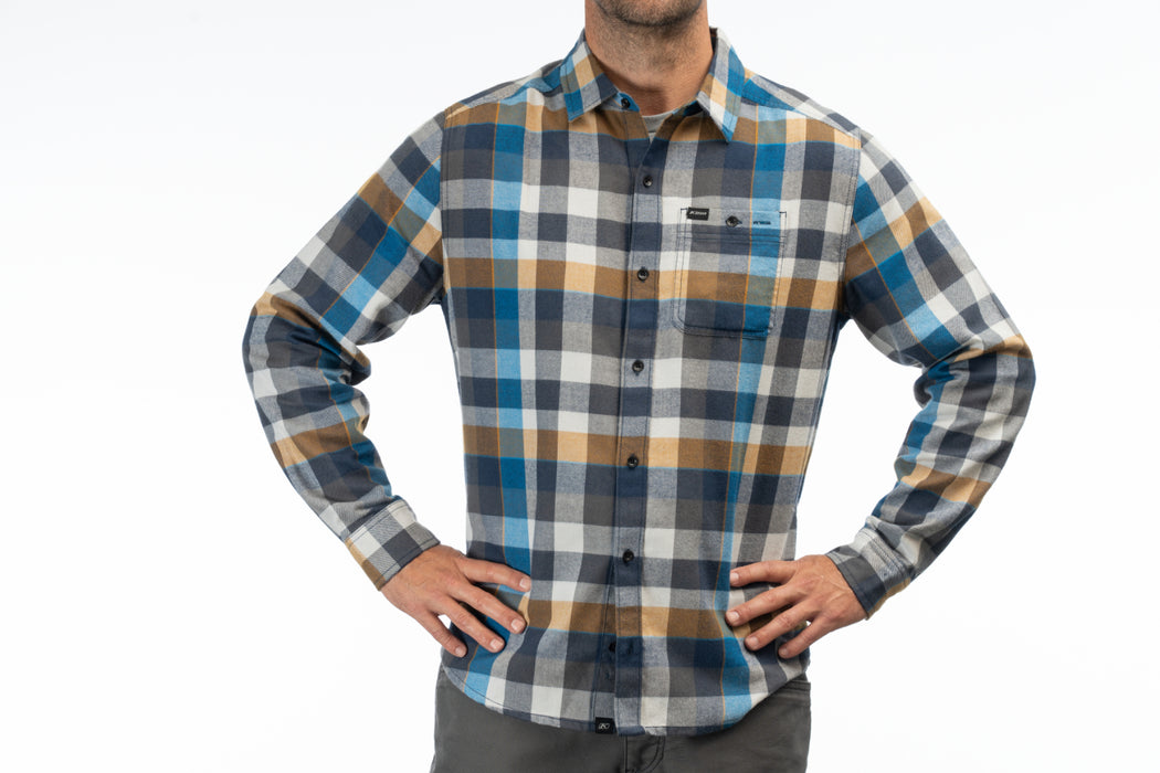 KLIM Mens Alderson Midweight Flannel Shirt