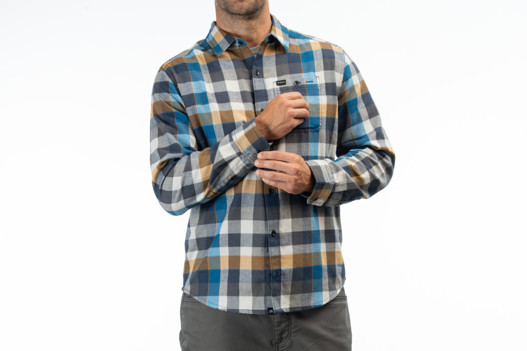 KLIM Mens Alderson Midweight Flannel Shirt