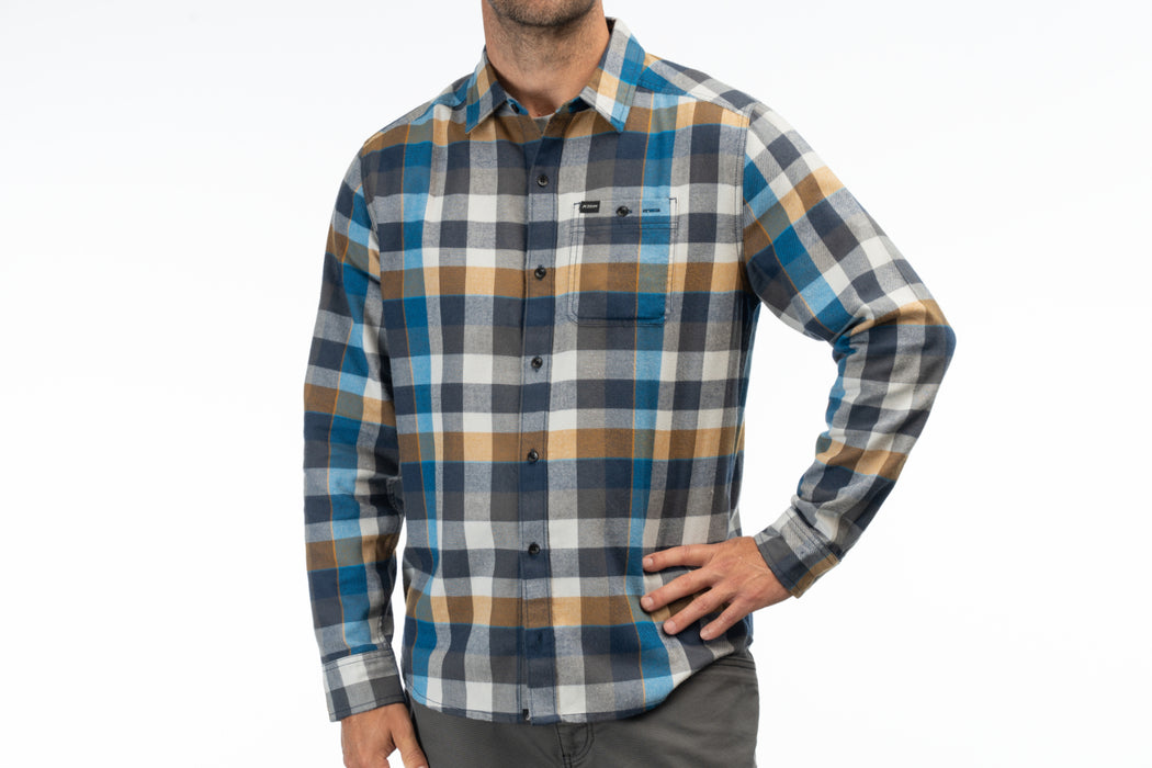 KLIM Mens Alderson Midweight Flannel Shirt