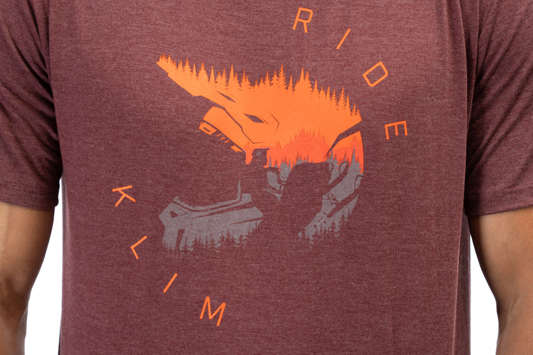 KLIM Mens Ride Tri-blend Tee