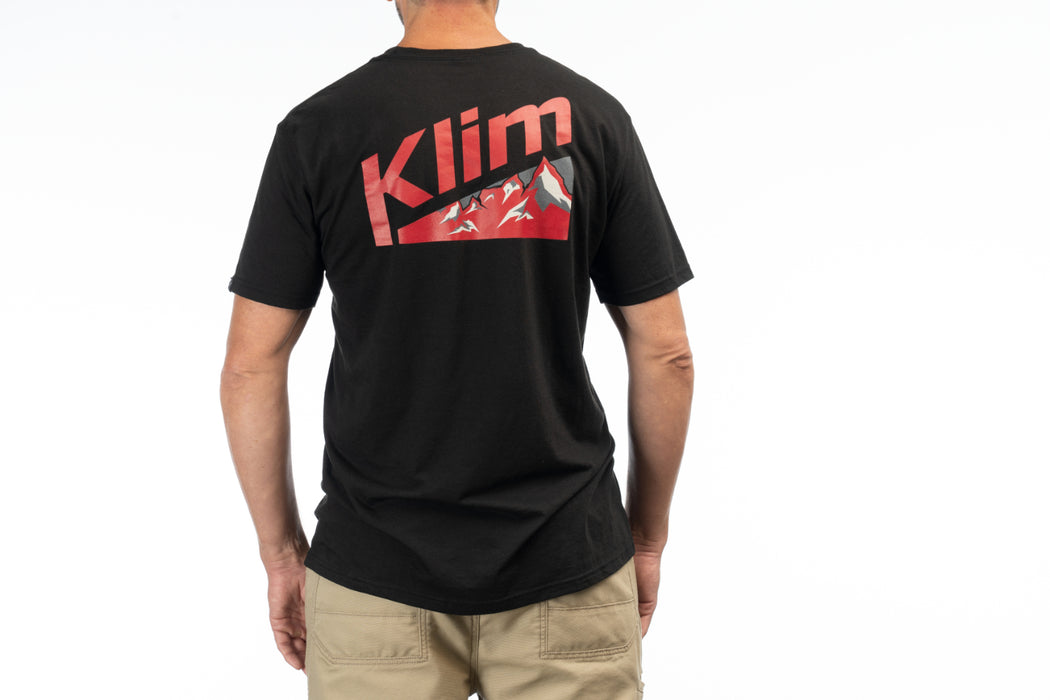 KLIM Mens Mountain Peak Tri-blend Tee