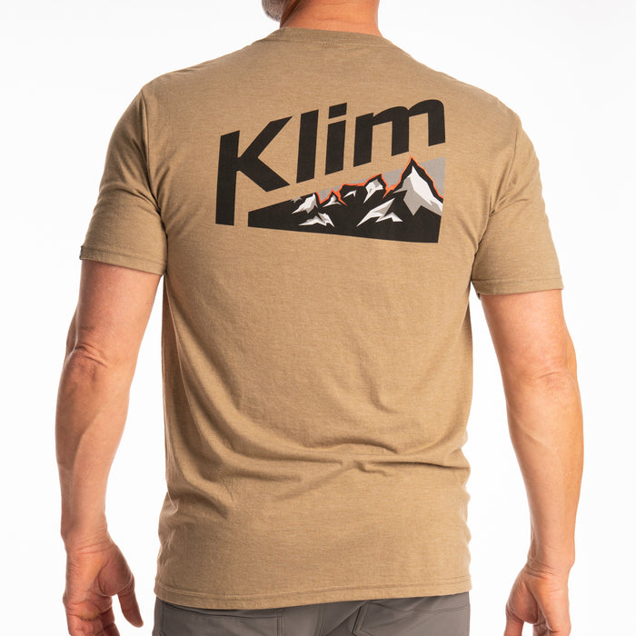 KLIM Mens Mountain Peak Tri-blend Tee