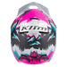 Klim F3 Carbon Helmet ECE - Non-Current - DNA Pink - High Rise, view 6