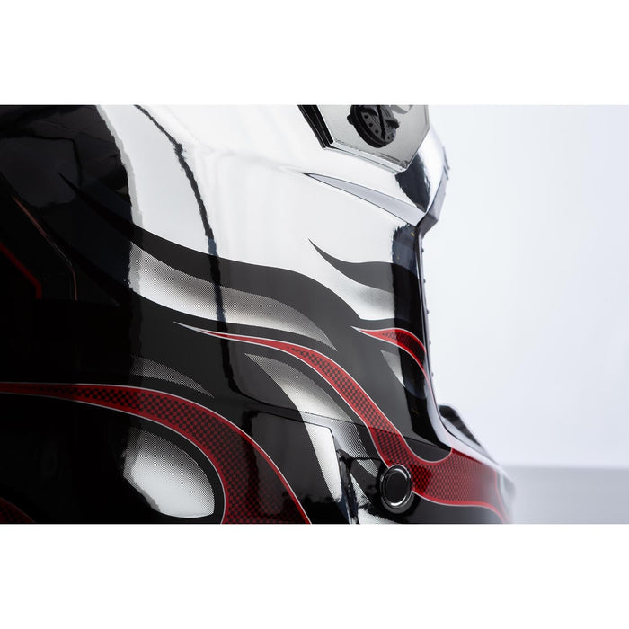 Klim F3 Carbon Helmet ECE - Non-Current - Scorched Chrome, view 13