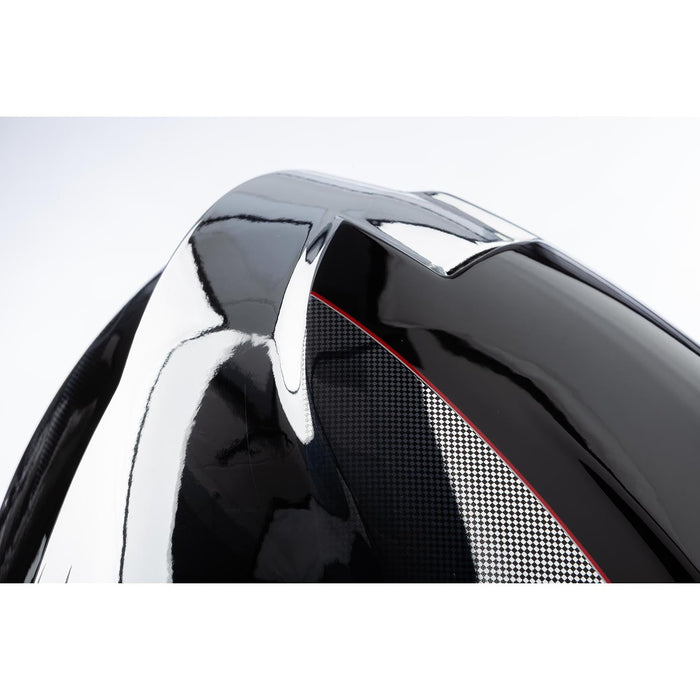 Klim F3 Carbon Helmet ECE - Non-Current - Scorched Chrome, view 14