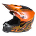 Klim F3 Carbon Helmet ECE - Scorched Sunrise, view 2
