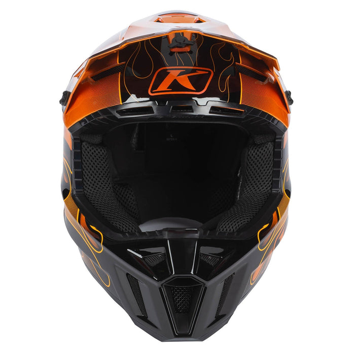 Klim F3 Carbon Helmet ECE - Scorched Sunrise, view 6