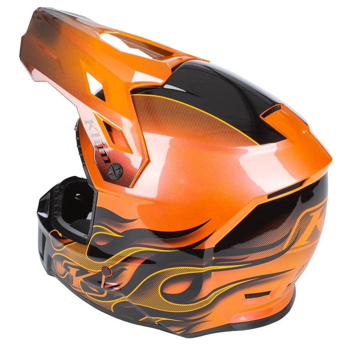 Klim F3 Carbon Helmet ECE - Scorched Sunrise, view 3