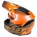 Klim F3 Carbon Helmet ECE - Scorched Sunrise, view 3