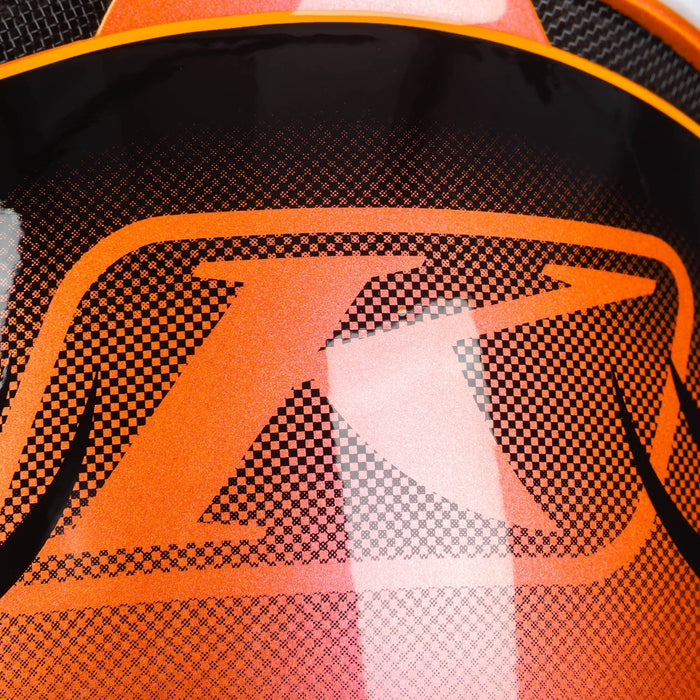 Klim F3 Carbon Helmet ECE - Scorched Sunrise, view 17