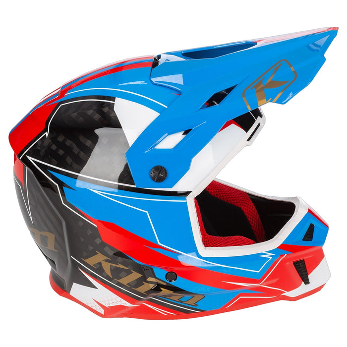 Klim F3 Carbon Helmet ECE - Non-Current - Velocity Anthem, view 4