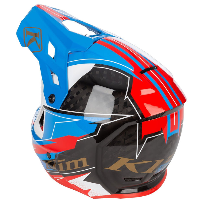 Klim F3 Carbon Helmet ECE - Non-Current - Velocity Anthem, view 7