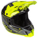 Klim F3 Carbon Helmet ECE - Non-Current - Velocity Black - Hi-Vis, view 7