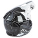 Klim F3 Carbon Helmet ECE - Velocity Black - White, view 2