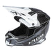 Klim F3 Carbon Helmet ECE - Velocity Black - White, view 3