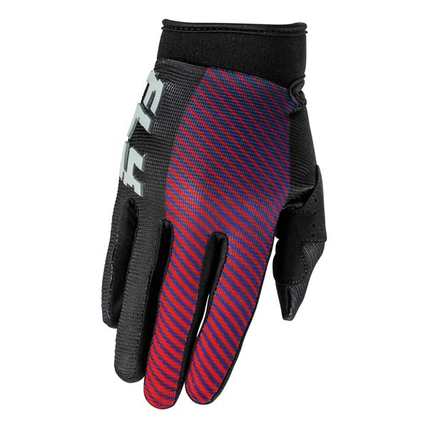 Fly Racing Youth F-16 Gloves - Red/Purple