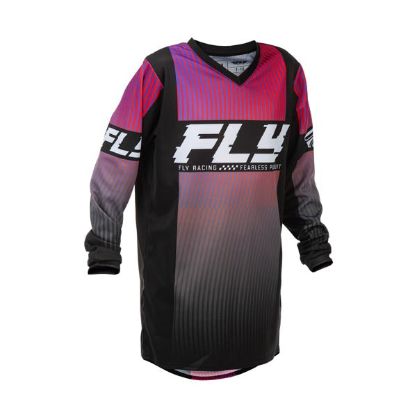 Fly Racing Youth F-16 Jersey - Red/Purple