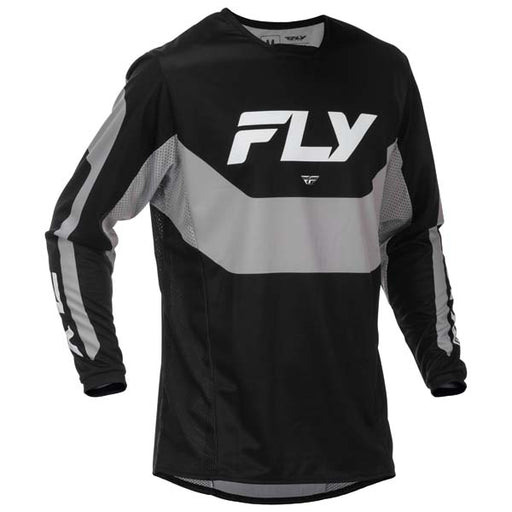 Fly Racing Mens Kinetic Jersey - Black/Grey