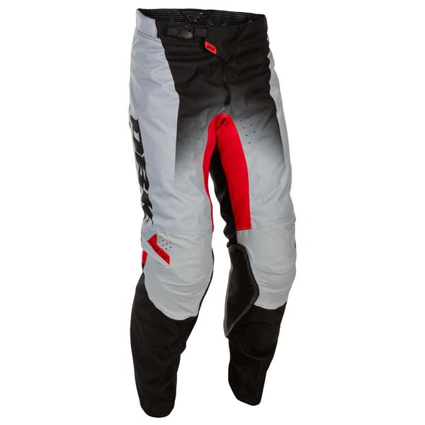 Fly Racing Mens Kinetic DBK Pants - Grey/Red/Black
