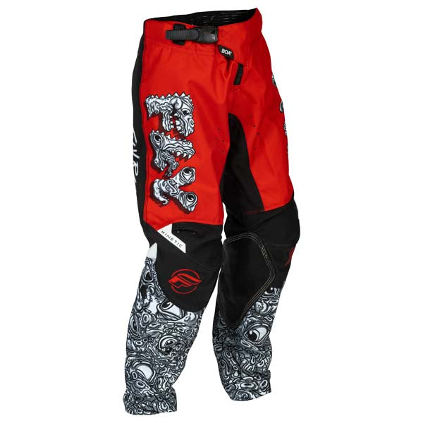 Fly Racing Youth Kinetic Mutant Pants - Red/White/Black