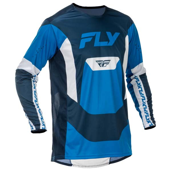 Fly Racing Mens Lite Jersey - Blue/White