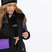 FXR Womens Revo F.A.S.T. Insulated Monosuit - Black/Amethyst/Charcoal, view 9