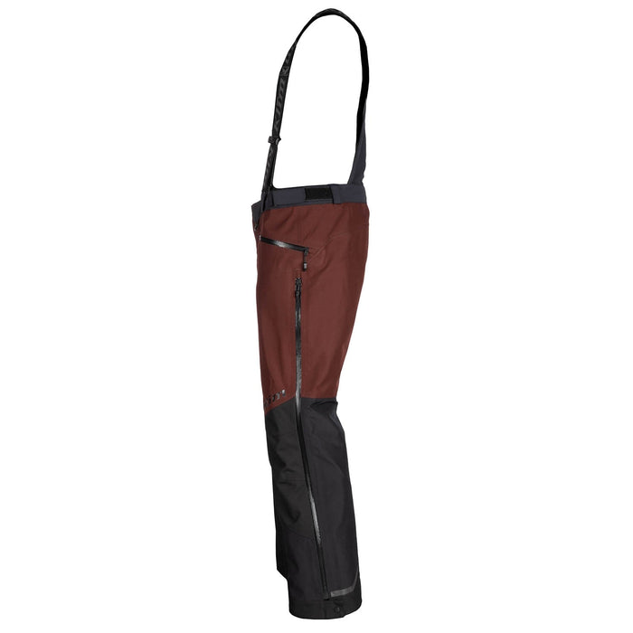 Klim Mens Powerxross Pant - Bitter Chocolate - Black, view 2