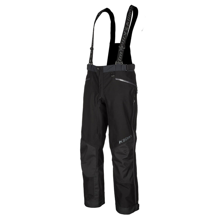 Klim Mens Powerxross Pant - Black - Asphalt, front view