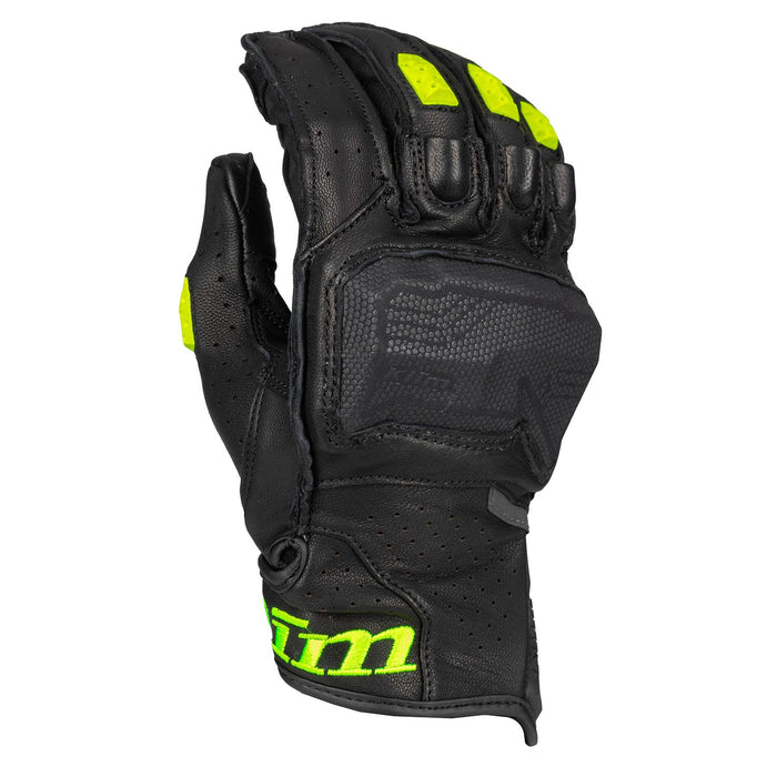 Klim Badlands Aero Pro Short Glove - Black - Hi-Vis