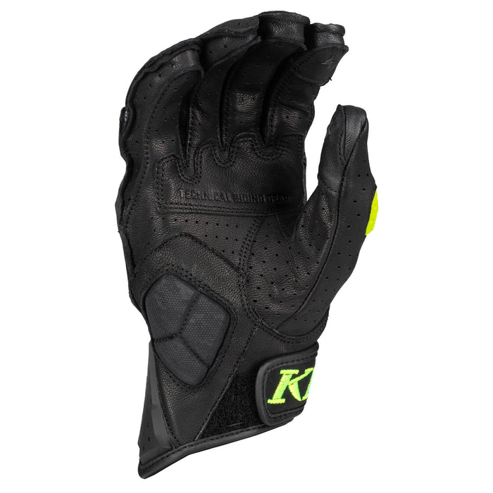 Klim Badlands Aero Pro Short Glove - Black - Hi-Vis